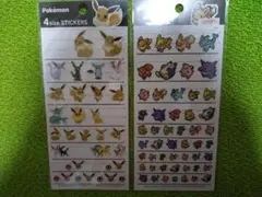 ポケモン 4サイズシール ステッカー