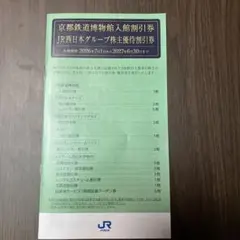 京都鉄道博物館入館割引券など