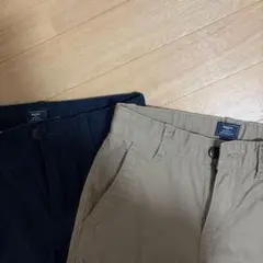 2本まとめ買いGAP kids150　ズボン　パンツ　キャメル紺