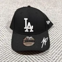 ロサンゼルス・ドジャース 9FORTY ブラックキャップ　大谷翔平サイン入り