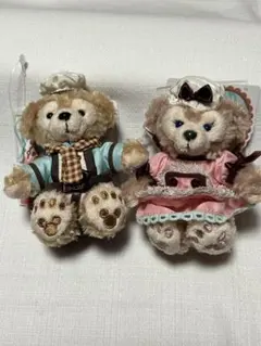 ☆新品・未使用☆ダッフィー シェリーメイ　ぬいぐるみストラップ　②