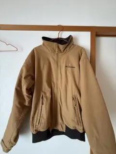 Columbia ベージュジャケット フリース内側