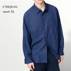 UNIQLO : C ユニクロシー／ブロードオーバーサイズシャツ XL
