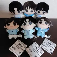 TWS トゥアス ちびぐるみ 全6種 コンプリート アクリルバッジ - メルカリ