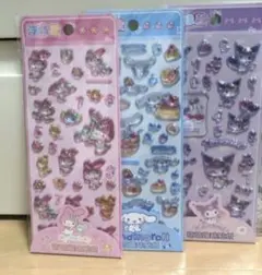 サンリオ　ボンボンドロップ　マイメロ　シナモン　クロミ　シール　うるちゅる