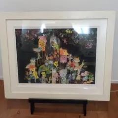 平島毅 版画 true color ジークレー 額装品