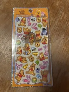 プチドロップステッカー　ディズニー　プーさん　正規品
