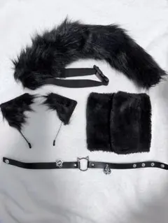 コスプレ 猫 猫耳 黒猫