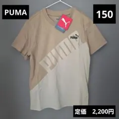 新品未使用 PUMA 150 半袖 Tシャツ ベージュ 男の子 子供服のサムネイル