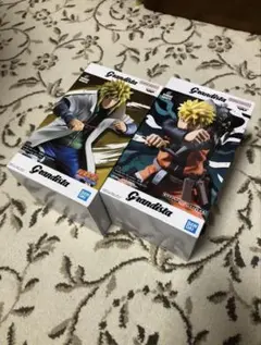 ナルト フィギュア 波風ミナト うずまきナルト ２体セット グランディスタ 人気