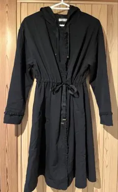 axes femme 袖フリル 春秋用コート アクシーズ スプリングコート