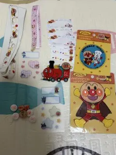 アンパンマン ワッペンなどセット