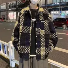 新品仕様✨ パッチワーク風 ジャケット