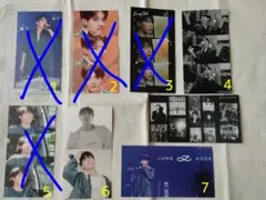 BTSジョングクフォトチケットカードNo.３