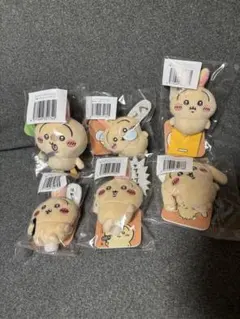 ちいかわ うさぎだらけくじ Ｄ賞 マスコット ハサミ E賞ぬいぐるみバッジ