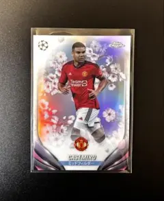 2023/24 Toppsクローム日本版 CASIMIRO カゼミロ　桜パラレル