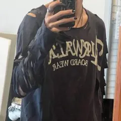 y2k AIRWALK BOARD WEAR ダメージロンT