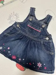 OshKosh B'gosh デニム ジャンパースカート 3ヶ月のサムネイル