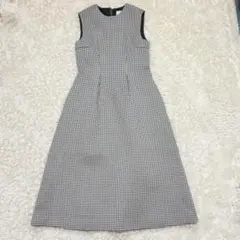 極美品✨近年✨エポカ　ハニカム柄　ワンピース　プリーツ　サマーニット　キャメル 極美品✨近年✨エポカ ハニカム柄 ワンピース プリーツ サマーニット