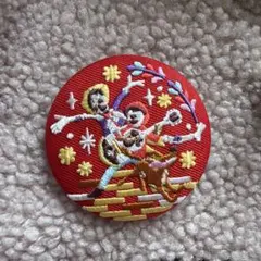 刺繍キャラクターバッジ