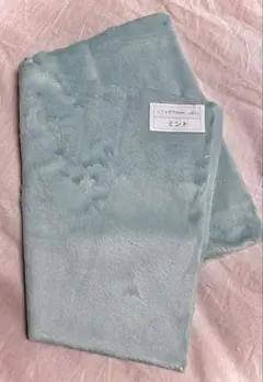 ソフトボア5mm(ミント)LB011 ボア生地 50cm × 45cm