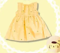 【新品未使用】Loulou Ami　サンリオ　ポムポムプリン　ワンピース　100のサムネイル