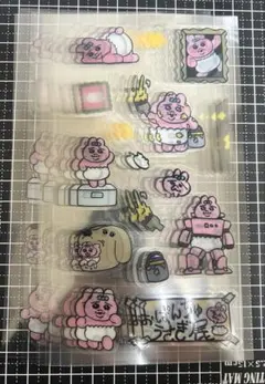 【おぱんちゅうさぎ】おぱんちゅうさぎ展　限定クリアシール10枚セット