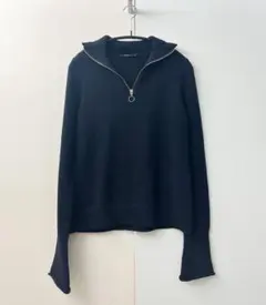 ZARA ジップ ニット