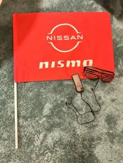 フォーミュラe NISSAN NISMO フラッグ LEDサングラス セット