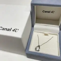 未使用品　Canal 4℃ 滴型ペンダント ネックレス