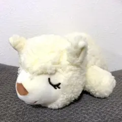 希少 ハッピーファーム ぬいぐるみ くじ アルパカ　 もこもこ m3