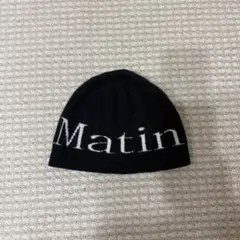 【新品未使用】Matin kim ビーニー ブラック 韓国限定】マーティンキム 未開封 ロゴ ビーニー 黒｜Yahoo