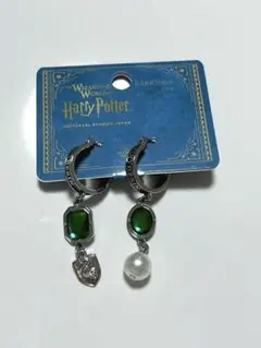 ハリーポッター　スリザリン　ピアス