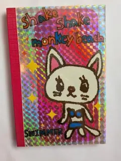 スイマー SWIMMER 猫 メモ帳 平成レトロのサムネイル