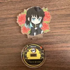 鬼滅の刃　時透無一郎　アクリルスタンド　ミニキャラ　ぺたん娘　ローソン