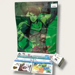 ジョジョ　一番くじ　チャーム　ポスター　ステッカー　まとめ　ジョジョの奇妙な冒険のサムネイル
