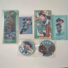 忍たま乱太郎　摂津のきり丸　絵華札　缶バッチ　ナンジャタウン　極楽湯　体験展