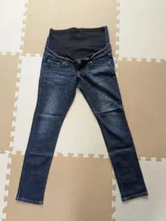 無印良品 マタニティパンツ デニム