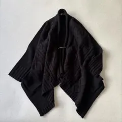 ポンチョ カーディガン