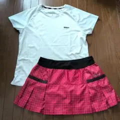 Babolat バボラ レディーステニスウェアセットアップ 上L スコートXL