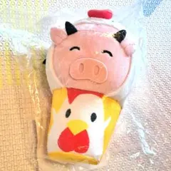 なりきり！からあげクンぬいぐるみ　豚　鶏　ニワトリ　ローソン　LAWSON