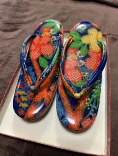子供用 花柄 草履