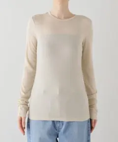 タグ付き！アパルトモン Cashmere Silk Sheer T Shirt - メルカリ
