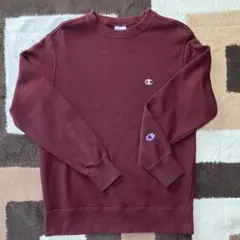 チャンピオン スウェット トレーナー M マルーン 裏毛 綿 コットン 100%