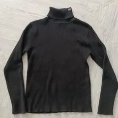 ブラックタートルネック　ポロラルフローレン