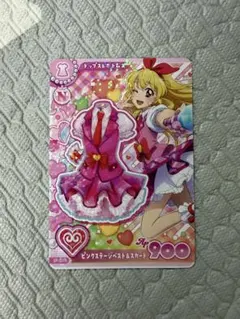 星宮いちご ピンクステージスカート ロケテ アイカツ！アンコール