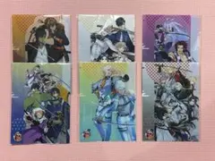 新品未開封 セブンイレブン 刀剣乱舞 A5クリアファイル 全6種 コンプリート