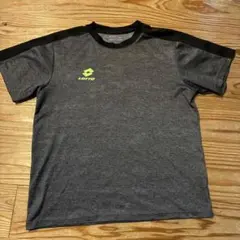 LOTTO 半袖Tシャツ グレー×ブラック Mのサムネイル