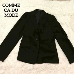 コムサデモード テーラードジャケット スーツ 薄手 仕事 ブラック 11号