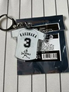 千葉ロッテマリーンズ 角中勝也 ファームユニフォームアクリルキーホルダー